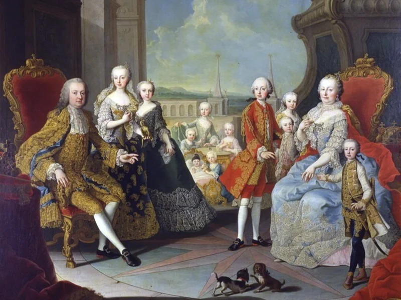 1695-Martin van Meytens - La famiglia imperiale
